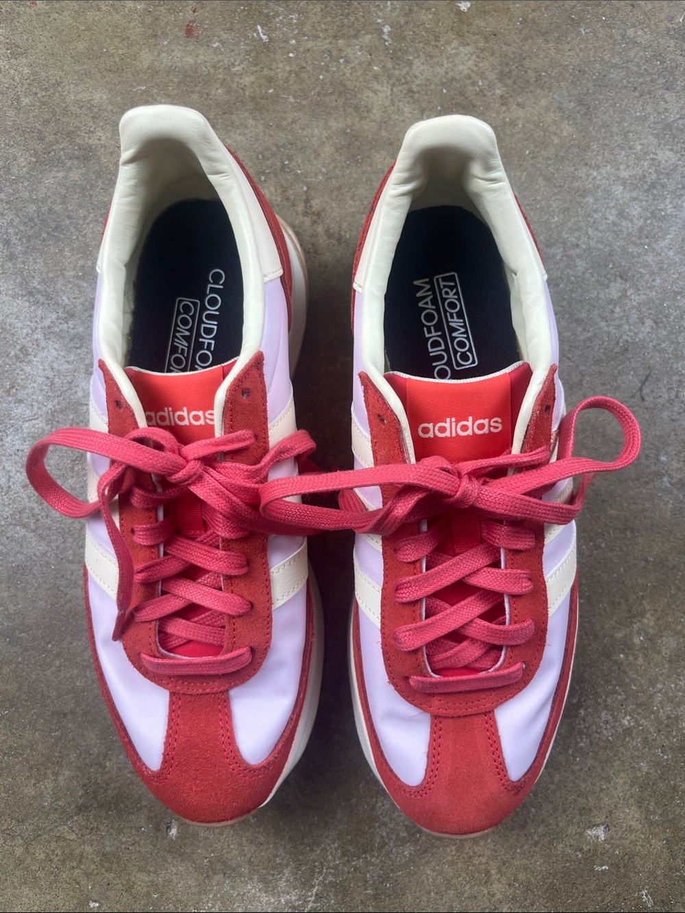 adidas Women’s Run 70’s Sneakers - Warm Pink, Red & Vanilla NWOB
Size: 9.5 - Picture 2 of 10
